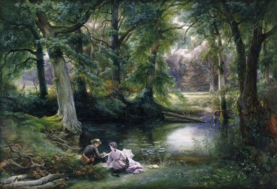 Konstlektionen, 1870 av Carl Friedrich Wilhelm Trautschold
