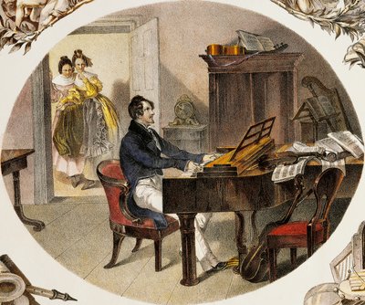 Musiklärare av Carl and Geiger Peter Johann Nepomuk Kunz