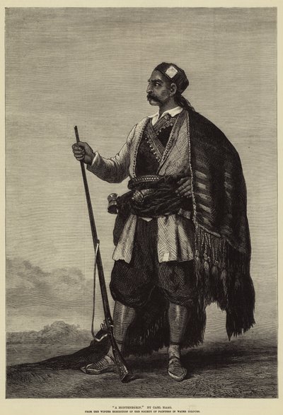 En montenegrinska av Carl Haag