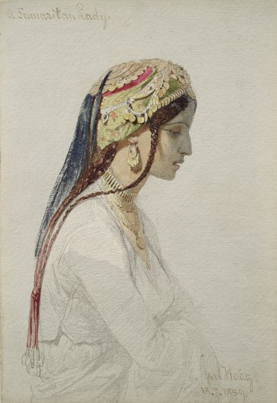 En samaritansk dam, 1859 av Carl Haag