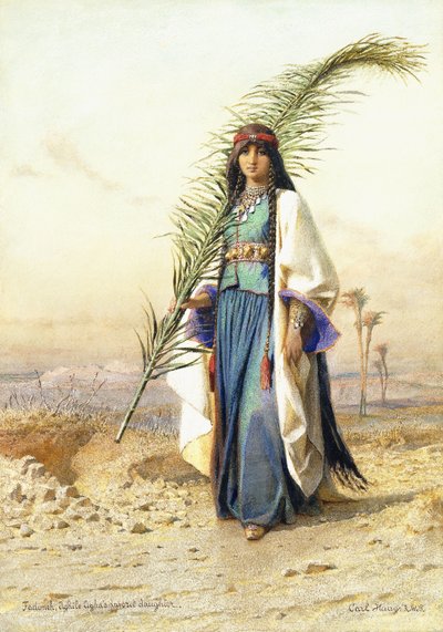 Fadimeh, Aghile Aghas dotter, av Carl Haag