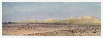 Sandbergen på vägen till Suez, 1859 av Carl Haag
