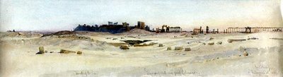Solens tempel, triumfbågen och den stora pelargången av Carl Haag