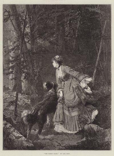 Skogsgläntan av Carl Heinrich Hoff