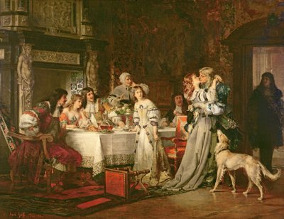 Återkomsten, 1870 av Carl Heinrich Hoff
