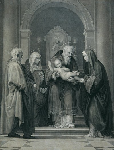Offret i templet av Carl Heinrich Rahl