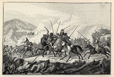 General Vandammes tillfångatagande i slaget vid Kulm den 30 augusti 1813. av Carl Heinrich Rahl