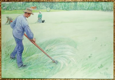 Skördare, 1915 av Carl Larsson
