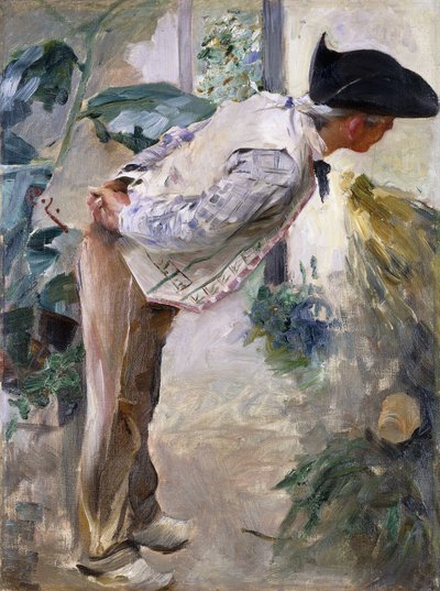 Trädgårdsmästaren; Tradgardsmastaren, 1883 av Carl Larsson