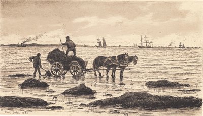 Bönder kör tång av Carl Locher