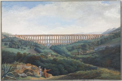 Akvedukterna i Caserta av Carl Ludwig Hackert