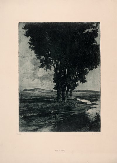 svarta poppel av Carl Maria Thuma