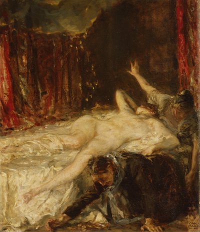 Zeus betalning, sent 1800-tidigt 1900-tal. av Carl Marr