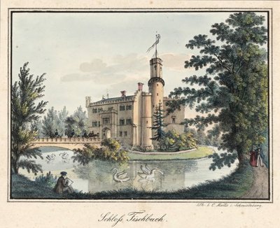 Fischbach slott (Schlesien) av Carl Mattis