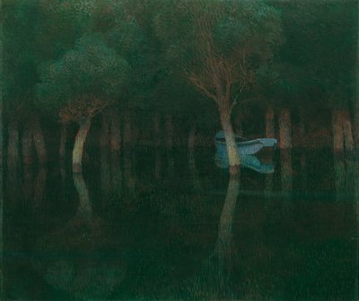 Skymning, 1900. av Carl Moll