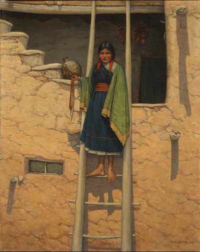 Hopi-trappan av Carl Moon