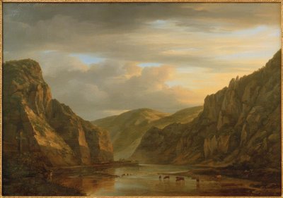 C.Morgenstern, Stegfels i Nahedalen av Carl Morgenstern