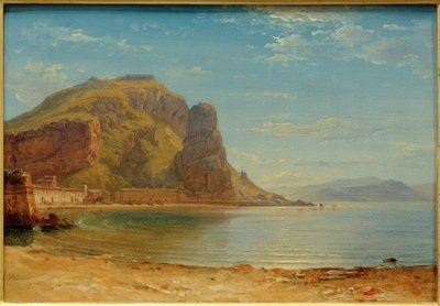 C. Morgonstjärna, Terracina med fiskklippan av Carl Morgenstern