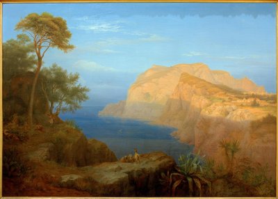 Capri vid soluppgången av Carl Morgenstern