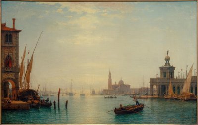 Venedig, Canal Grande, utsikt över S.Giorgio... / C.Morgenstern av Carl Morgenstern