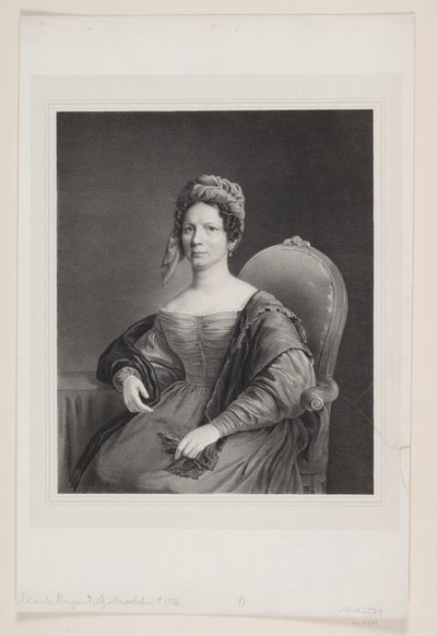 Elisabeth Hendrine de Neergaard av Carl Muller