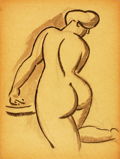 Kvinnlig nakenbild av Carl Newman