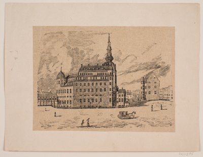 Köpenhamns slott av Carl Peter Theodor Rothweiler
