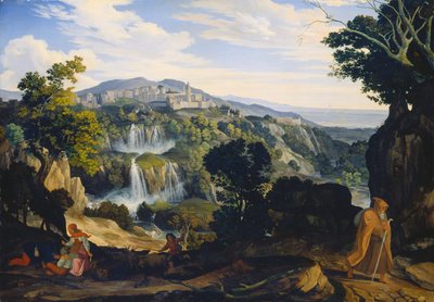 Vattenfallen i Tivoli av Carl Philipp Fohr