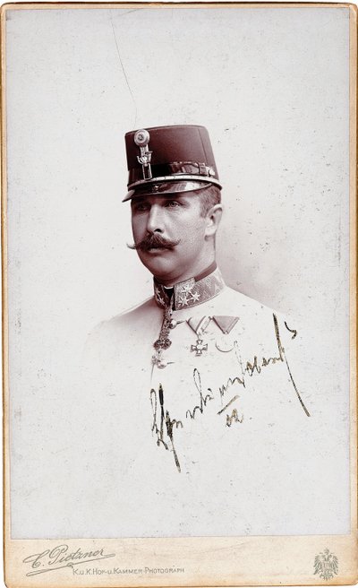 Ärkehertig Franz Ferdinand av Österrike, 1902. av Carl Pietzner