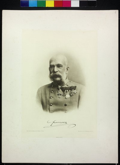 Kejsare av Österrike Franz Joseph I av Carl Pietzner