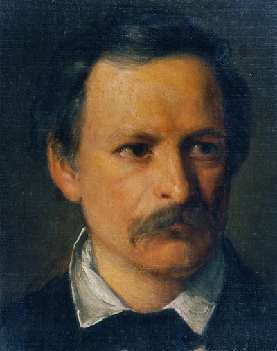 Arkitekten Franz Beer (1804-1861) av Carl Rahl