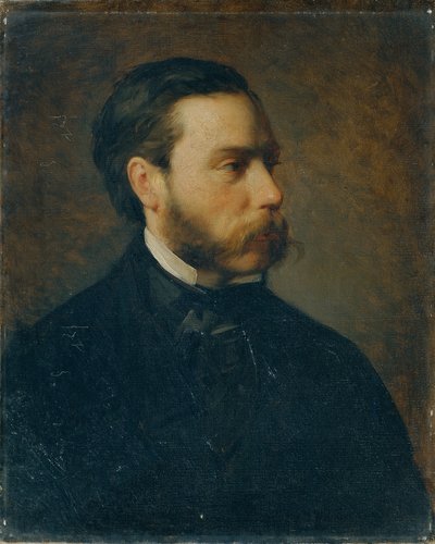 Konsthandlaren Georg Plach av Carl Rahl