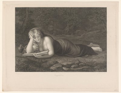 Läser Maria Magdalena av Carl Rahl