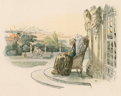 Fredrik den store (1712-1786) på ålderns höst av Carl Rohling