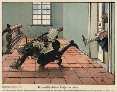 Det preussiska sändebudet Freiherr von Plotho av Carl Röchling