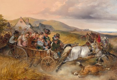 Bröllopsfärden av Carl Schindler