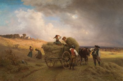Höuppfart med ett annalkande åskväder av Carl Schlesinger