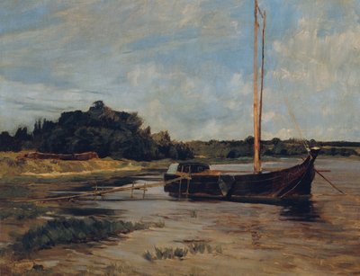 Segelfartyg på Havel av Carl Schuch