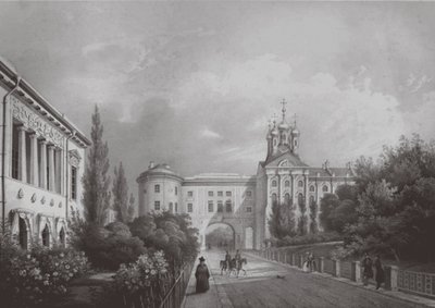 Imperiallyceum i Tsarskoye Selo, 1850-talet av Carl Schulz