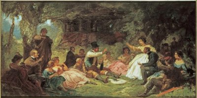 Picknicken av Carl Spitzweg