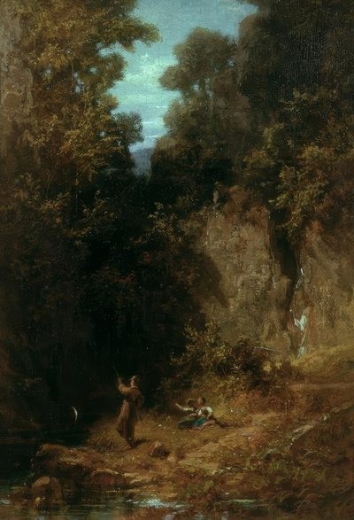 Fiskaren av Carl Spitzweg
