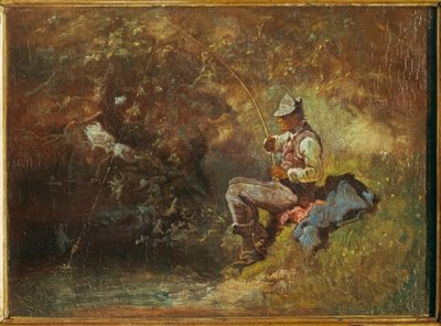 Fiskaren av Carl Spitzweg
