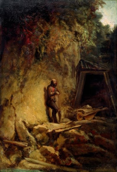 Gruvarbetaren av Carl Spitzweg