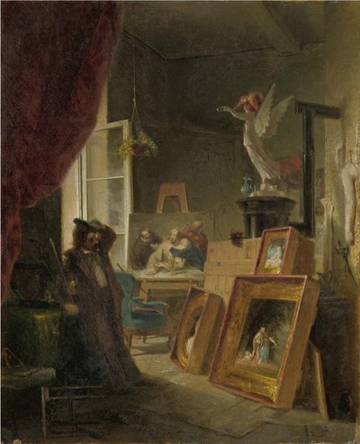 Der Historienmaler av Carl Spitzweg