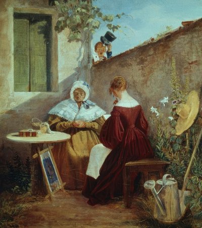 Kärleksbrevet av Carl Spitzweg