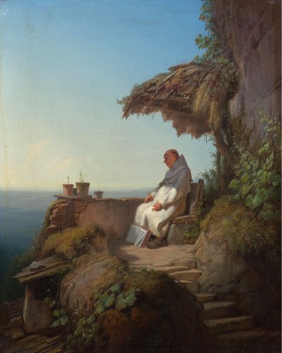 Der eingeschlafene Einsiedler av Carl Spitzweg