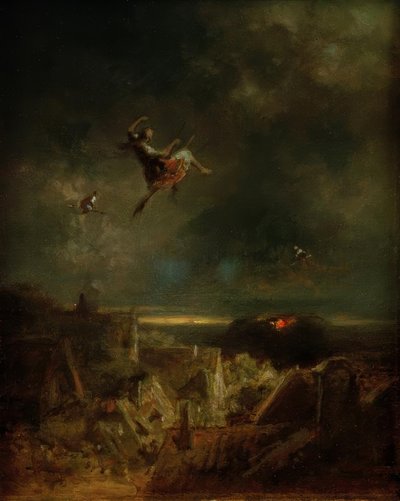 Hexenritt av Carl Spitzweg