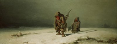 Polargegend (Eskimåerna) av Carl Spitzweg