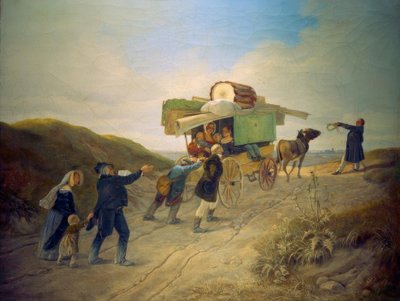 Resande komiker av Carl Spitzweg