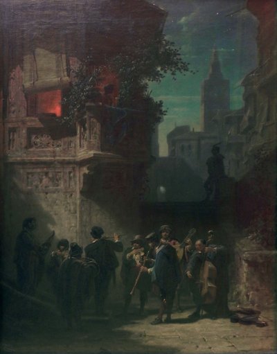 Spanisches Ständchen av Carl Spitzweg